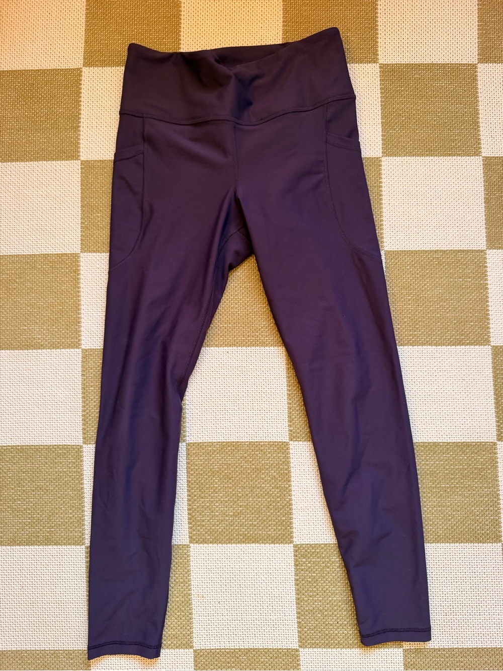Women’s High-Waist Purple Active Leggings